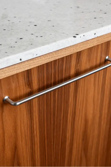 Fragment zabudowy wyspy kuchennej 